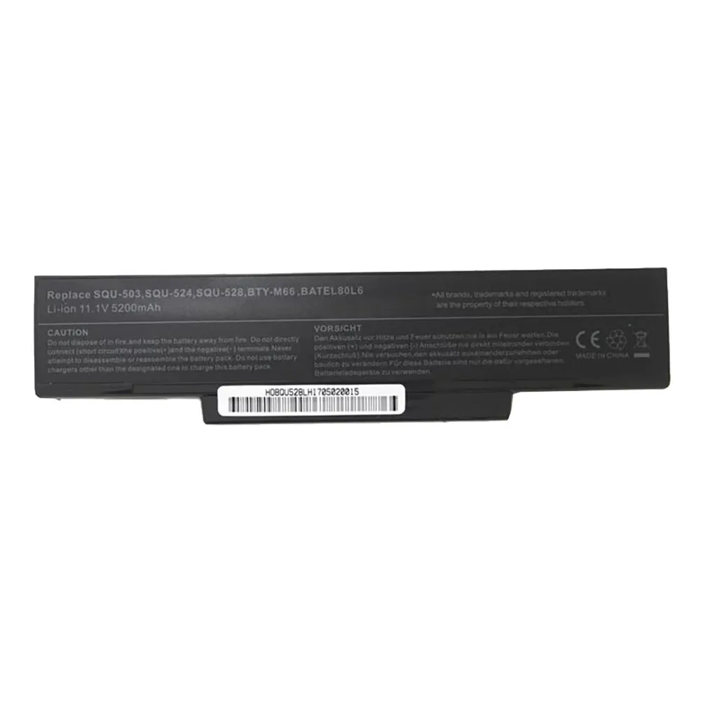 Laptop Battery For LG SQU-524 SQU-503 906C5040F SQU-528 BATEL80L6 BTY-M66 11.1V 5200mAh New