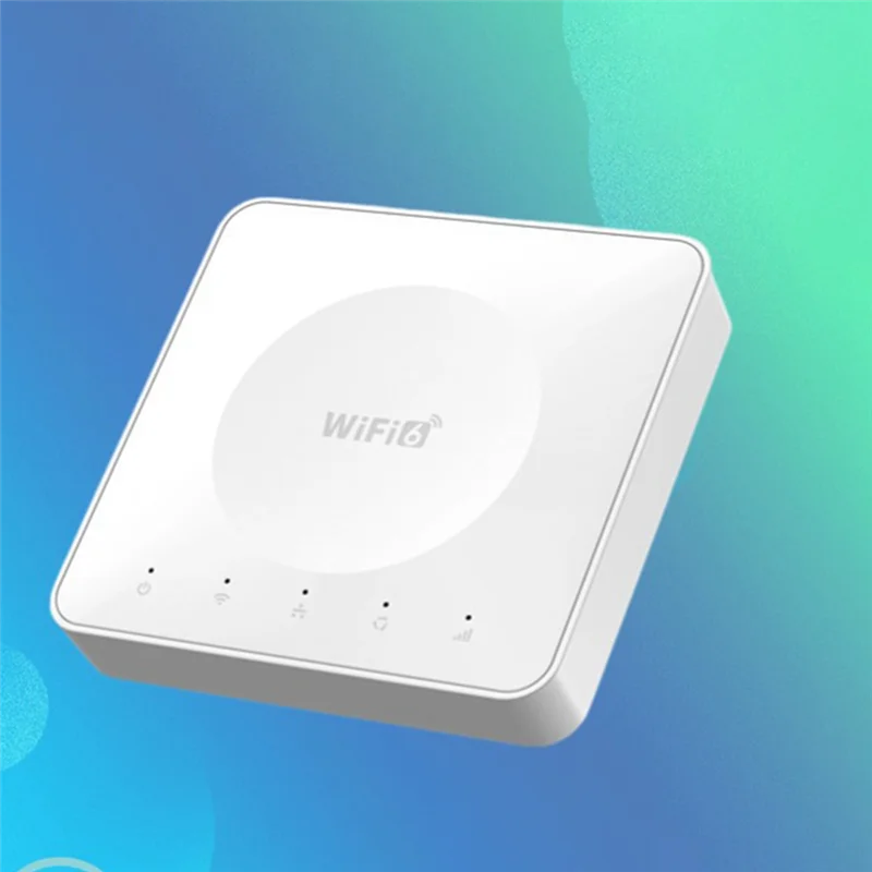 -AT52 300M 4G Mini CPE Wireless Card Router Dual Network Port Wifi6 Wireless Hotspot Portable Router E8 Sim Card Wifi Router