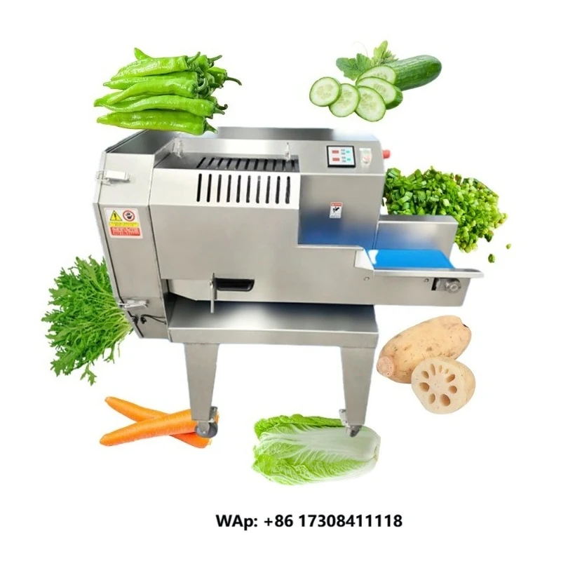 High Quality Large Output Vegetable Cutter Cutting Machine Multifunction Vegetable Fruit Slice Cutter Machine