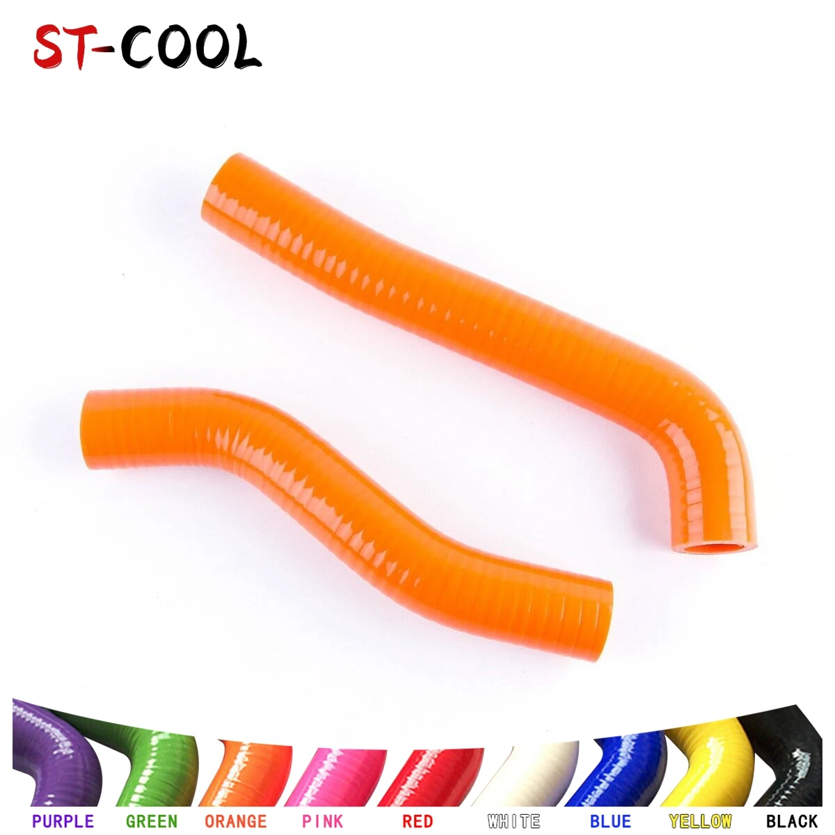 

FOR 2008-2018 KTM 690 SMC DUKE & ENDURO R 2009 2010 2011 High Performance Radiator Hoses Kit Silicone Tubes Pipes 2Pcs 10 Colors