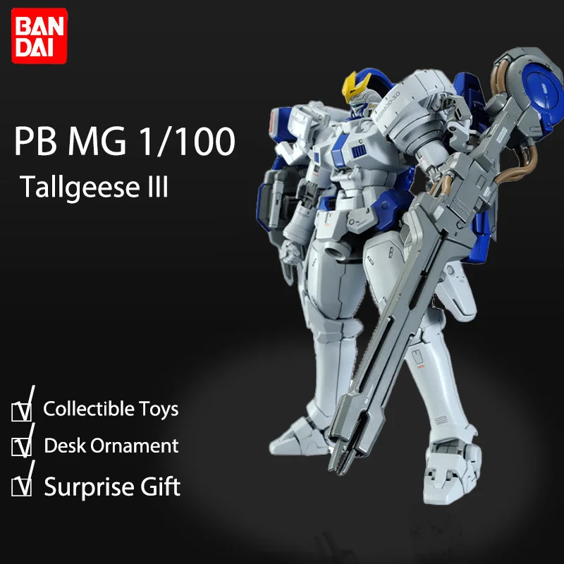 Bandai PB MG 1/100 OZ-00MS2B Tallgeese III Wing Endless Waltz Action Figure Assembly Model Kit Collectible Gifts