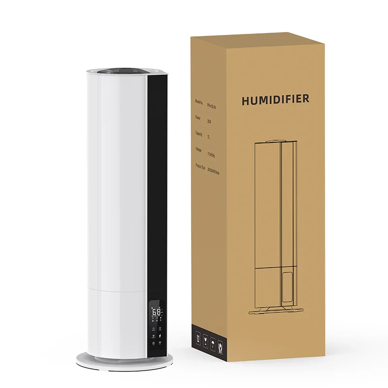 Wholesale Air Cooler Diffuser Ultrasonic Cool Mist Standing Large Diffuser Essential Oil Humidifier 7L