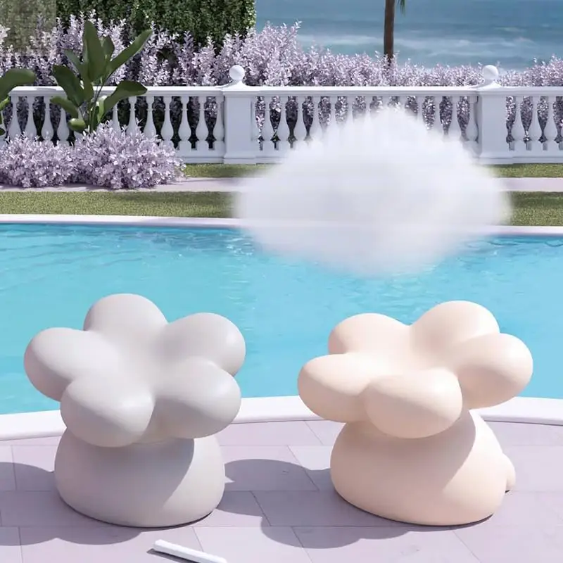 

Nordic designer Internet celebrity leisure chair FRP cloud chair living room balcony creative sun flower chair