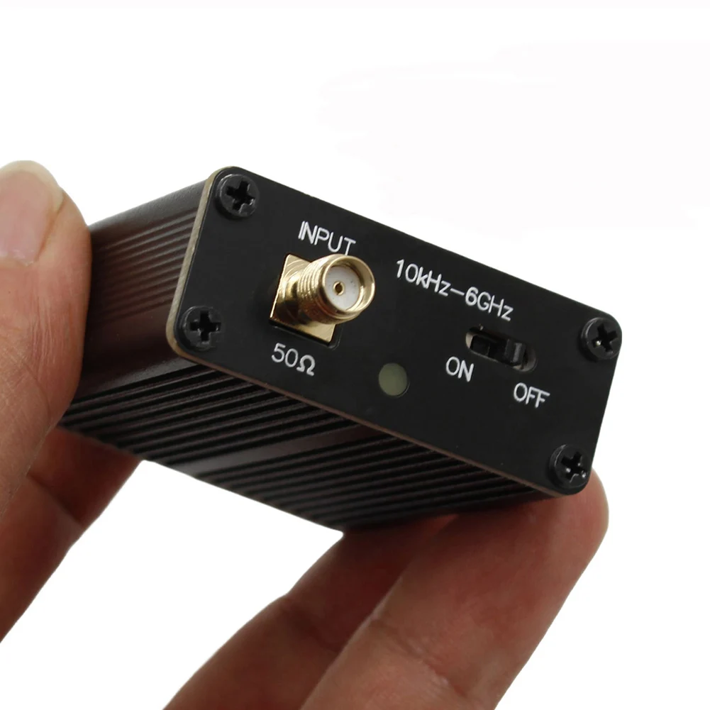 Modulo LNA a banda intera da 10k-6GHz Modulo amplificatore RF ad alto guadagno da 20 dB con connettore femmina SMA per radio definita dal software e RF (SDR)