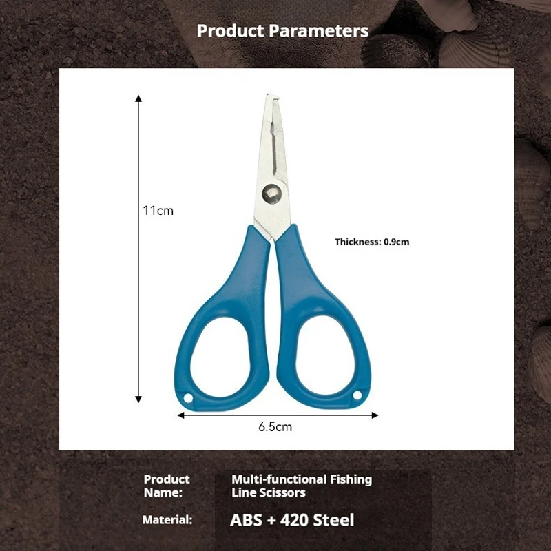 مقص صغير متعدد الوظائف Luya مقص خاص لصيد الأسماك هوك تاكر كماشة من الفولاذ المقاوم للصدأ ملحقات كماشة إزالة الخطاف
