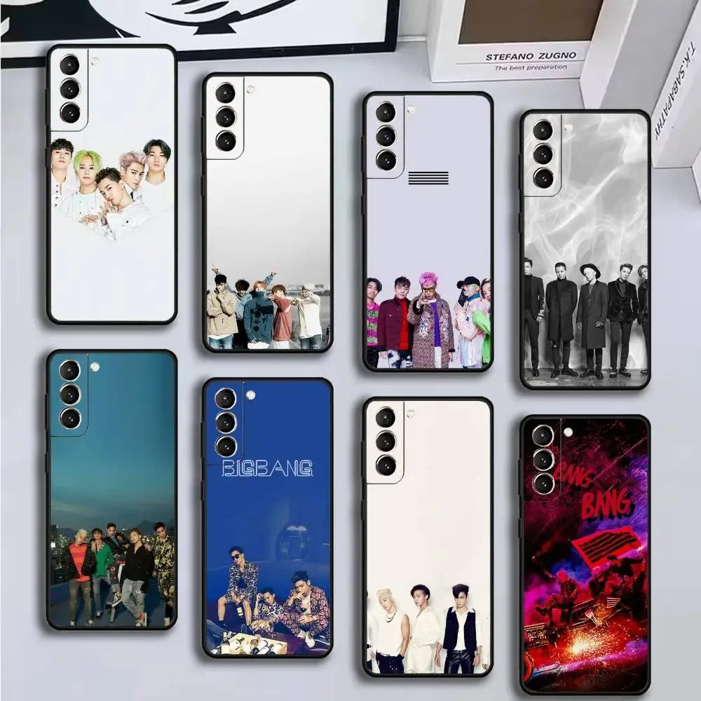 حافظة هاتف بتصميم نمط الانفجار الكبير الرائع لهاتف سامسونج جالاكسي A13,21s,22,31,32,52,53,71,72,73, غطاء أسود ناعم