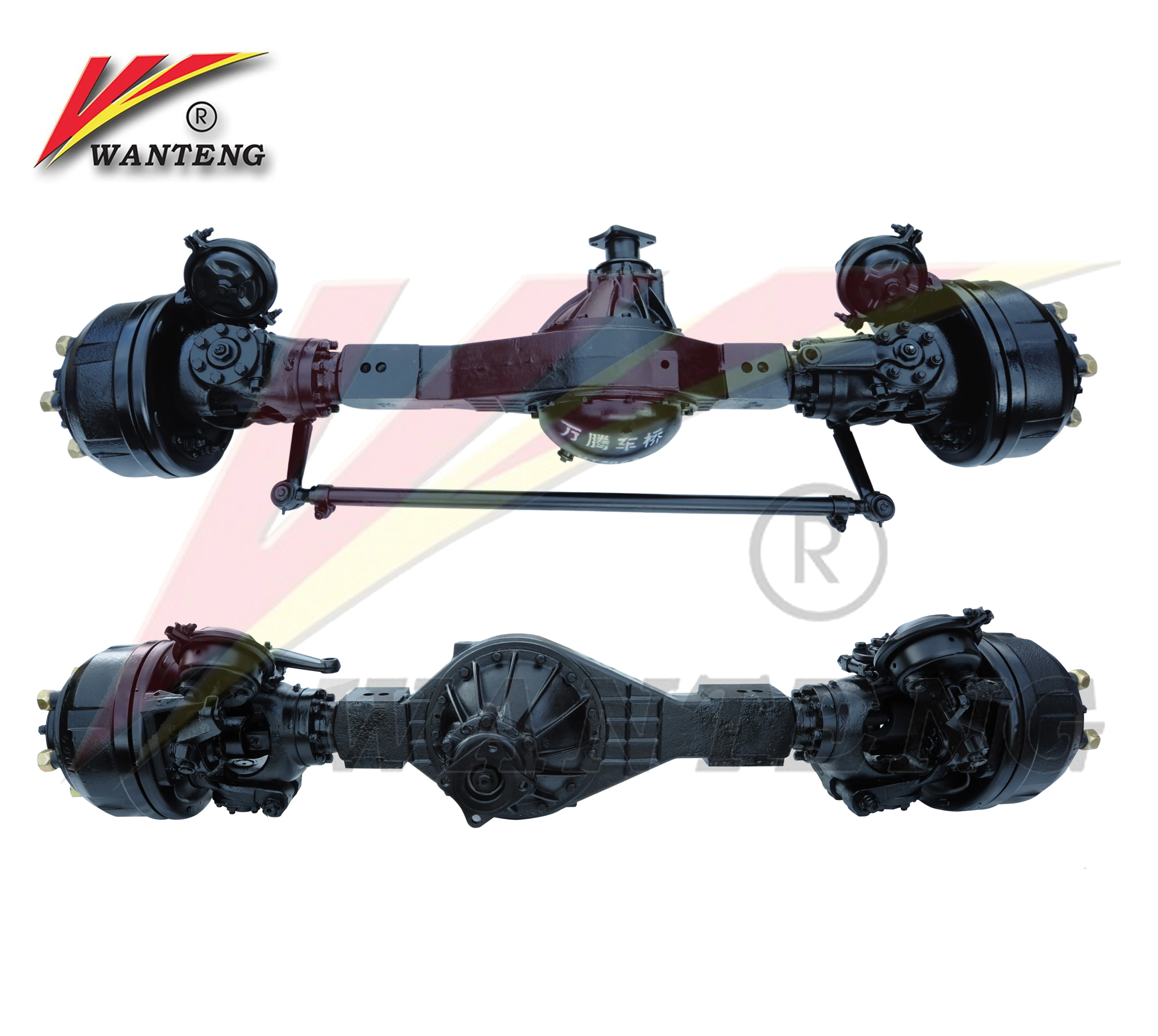Original Truck Forklift Trailer Front Wheel Drive Steering Axle Replacement Parts