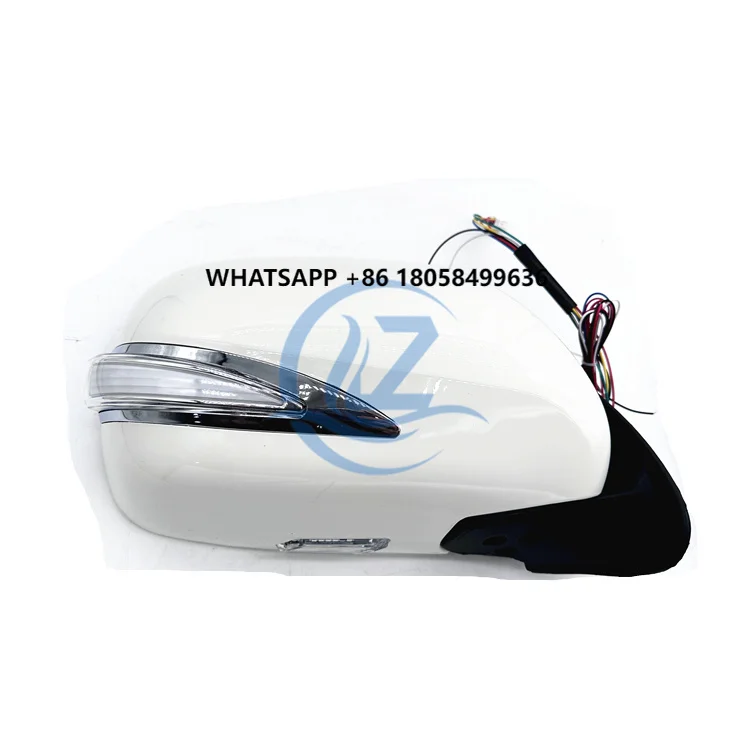 

Hiace Auto Parts White Cover Running LED Electric Mirror for Hiace 2005-2018