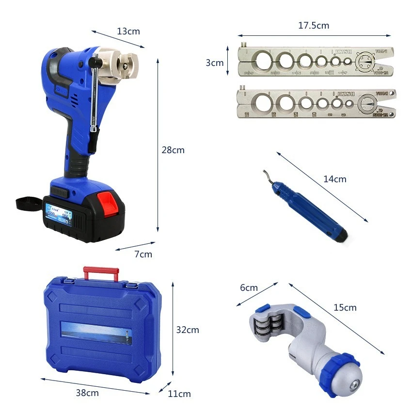 Electric Pipe Expander Air Conditioning Copper Pipe Tool with Electric  of Metric