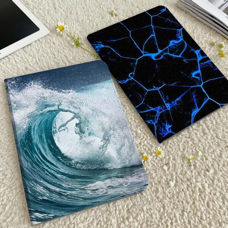 

Big Blue Ocean Wave Gift Tablet Case For Xiaomi Redmi Mini Pad SE K 2 4 5 6 7 8 2023 2025 11 8.8 11.2 10.1 Pro