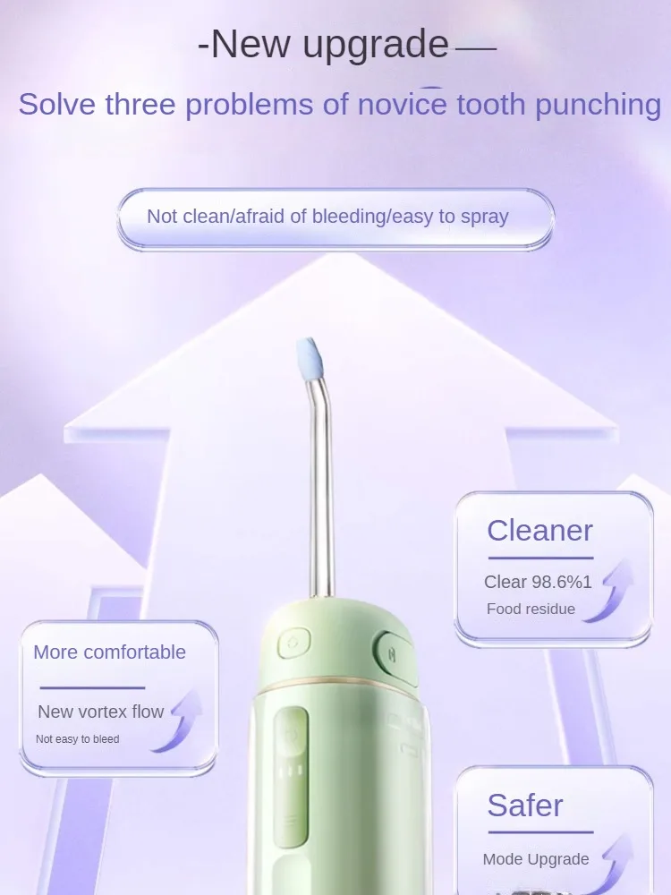 Portable Oral irrigator, dental cleaner, household dental floss, special for deep oral cleaning