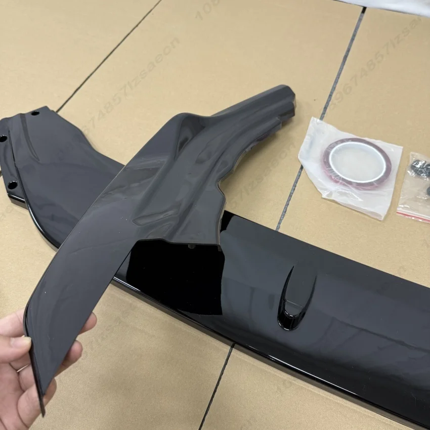 ماكستون ستايل سيارة الجبهة حافة مصد السيارة الفاصل لفولكس واجن جولف 8 MK8 R 2020-2024 الناشر المفسد الجسم أطقم ضبط لمعان أسود