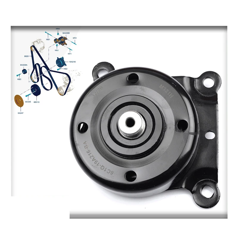 

FOR FORD TRANSIT MK6 MK7 VISCOUS FAN COUPLING PULLEY DRIVE 2.4 2.2 RWD 2000-2014