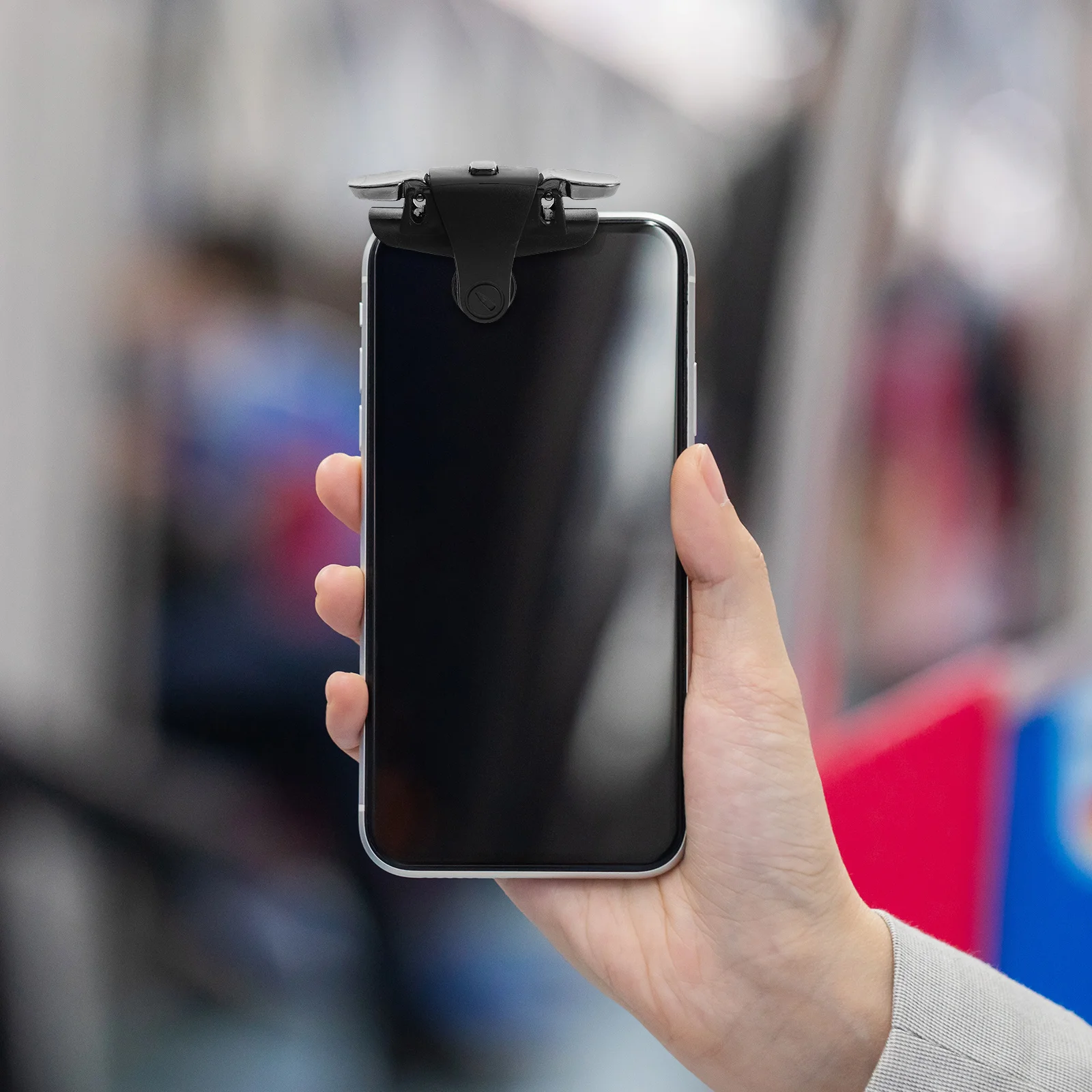 

2pcs Mobile Game Controller High Precision Control Clip Design Universal Compatibility Lightweight Portable Gaming Controller