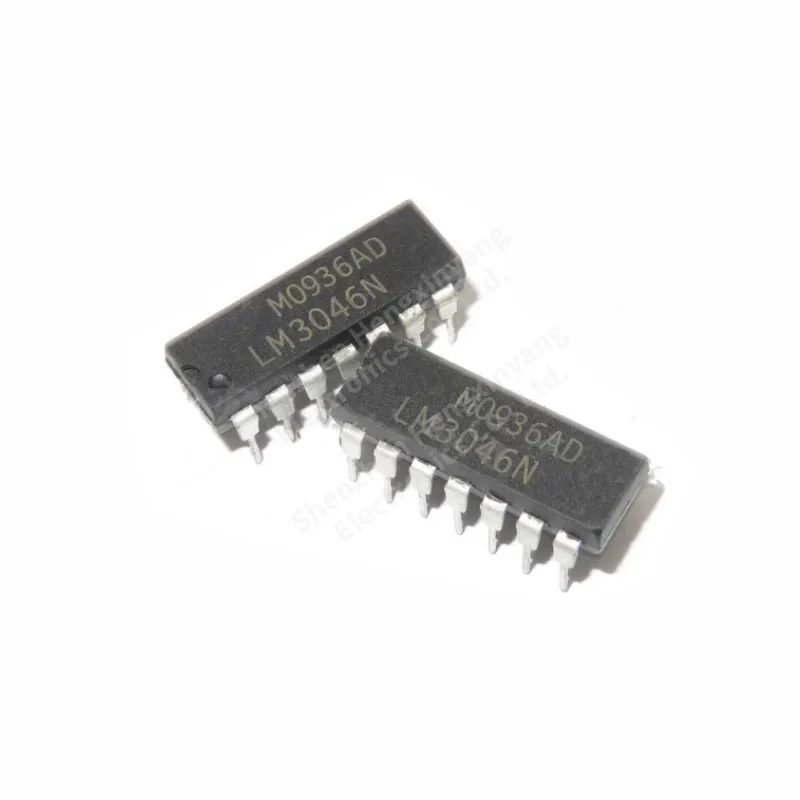 5PCS LM3046N DIP-14 LM3046 logic circuit chip transistor array