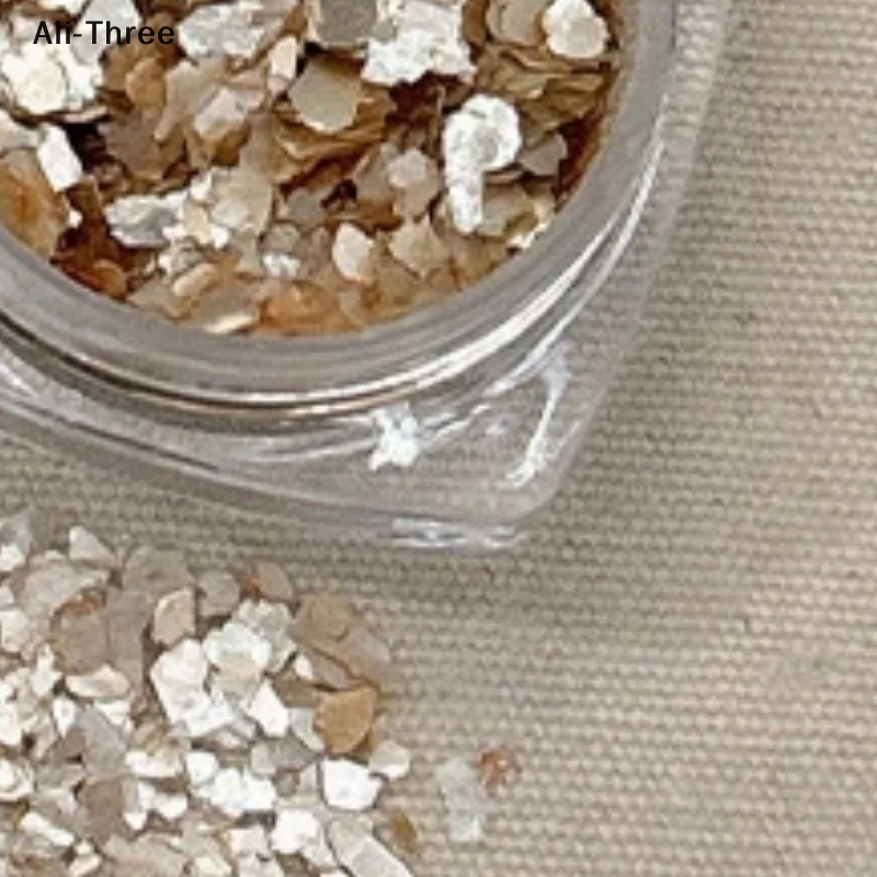 6 uds hoja de Metal lentejuelas para uñas accesorios de manicura para decoración de uñas artículos decorativos fragmentos de lámina dorada y lámina plateada Gol ultrafino