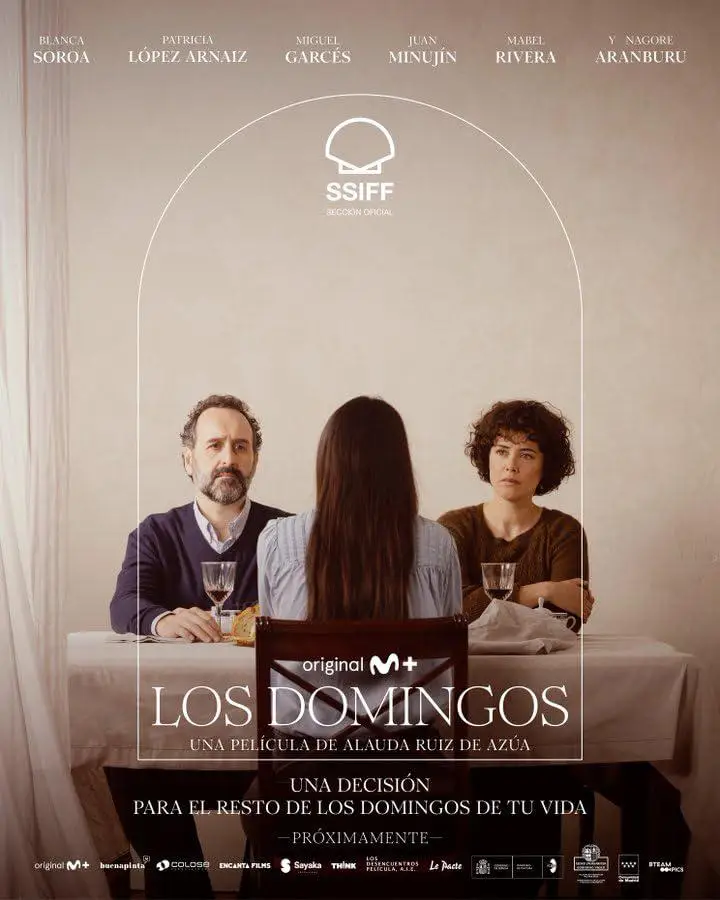 Film Los domingos (2025) Zondagen Poster Wanddecoratie Huisdecoratie Schilderij Kalligrafie