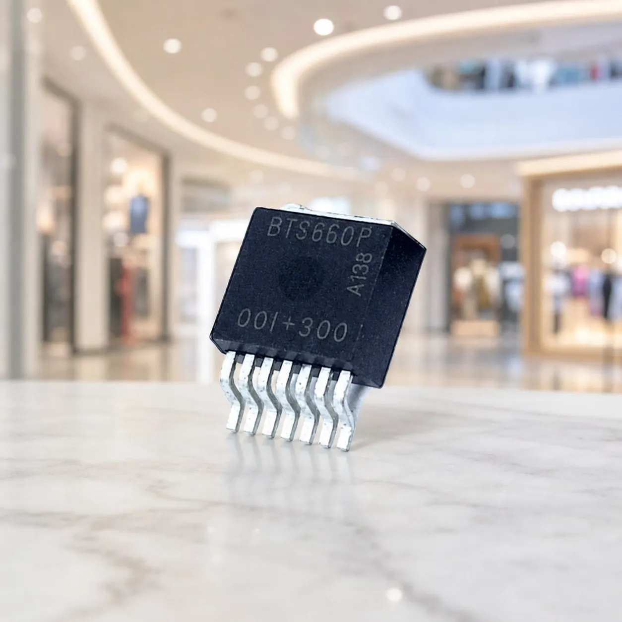 10PCS BTS660P BTS660 TO-263-7 IC 44A 62V Smart High-Side Power Switch