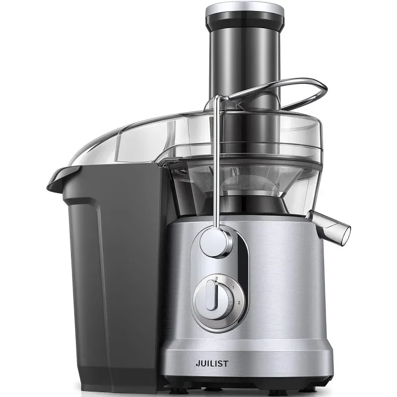 

Juilist 1300W Max Power Juicer Machines, Juicer Vegetable and Fruit with 3.2" Wide Mouth Chute, Centrifugal Juicer Extractor