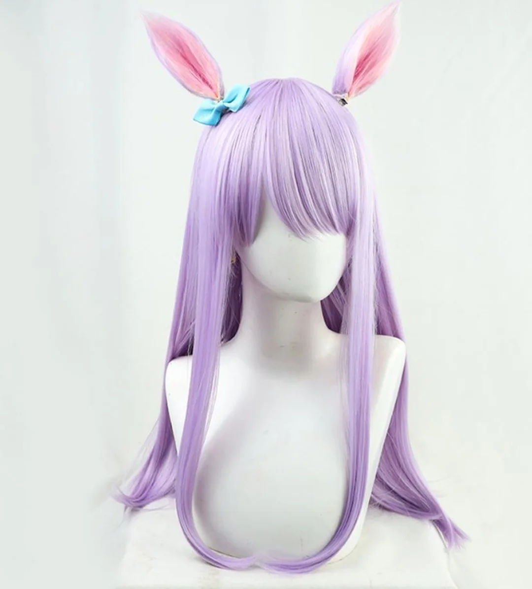 Cosplay Uma Musume Pretty Derby Mejiro McQueen Wig Anime purple long straight heat-resistant synthetic wig
