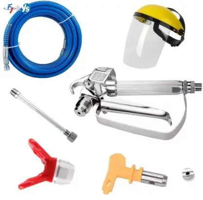 High Pressure Airless Paint Spray Gun With 517 Tip & Nozzle Guard Pump Sprayer And Airless Spraying Machine 3600PSI