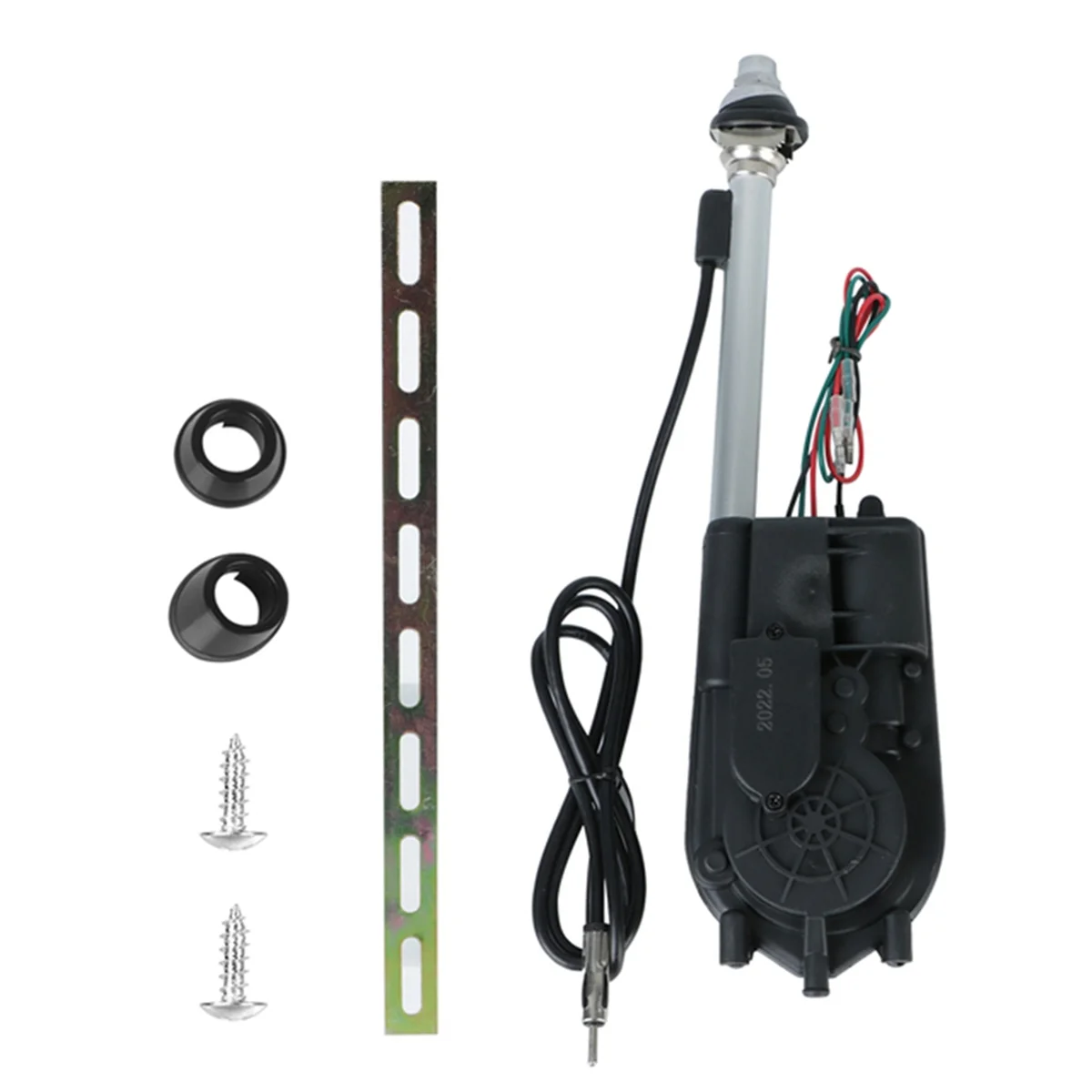 Electric Power Automatic Telescopic Antenna Exterior Vehicle Aerials 12V Universal Waterproof for Car SUV AM FM Radio