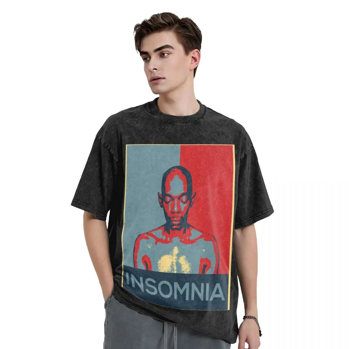 

Insomnia - Faithless T-Shirt shirts graphic anime t shirts kawaii clothes anime clothes outfits for men