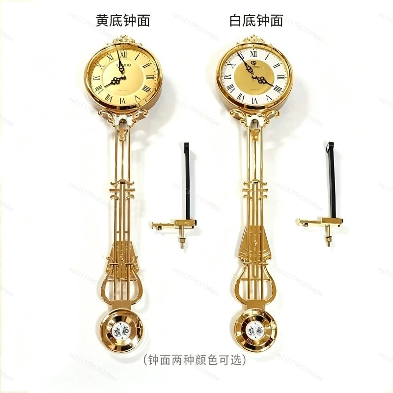 Floor Clock Pendulum Accessories European Living Room Pendulum Clock Seat Movement Vertical Quartz Parts Ornament