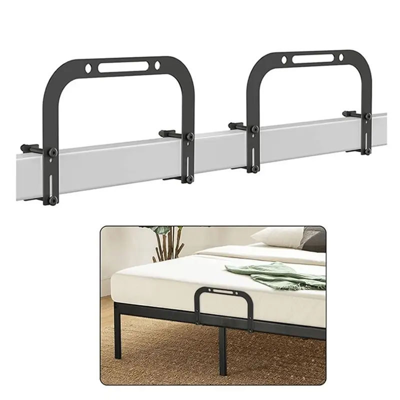 AEE8-2Pcs Slide Stopper, Non-Slip Gripper Retainer Bar, Mattress Holder For 1.5 