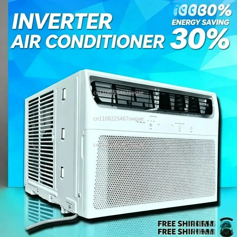 Frequency Conversion Window Air Conditioner 1 Mobile All-in-one Machine Large 1P Rental Room Portable Air Conditioner 1.5 Horses