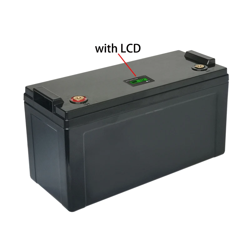 50/60/80/90/105/150Ah Lifepo4 Battery Storage Box 12V 24V Solar Cells RV Yacht Battery Case Plastic Enclosure Waterproof Case