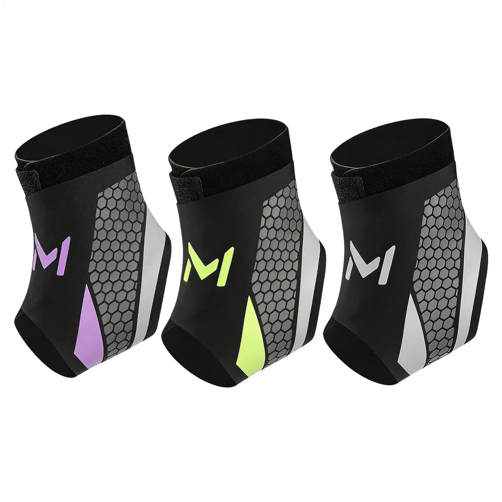 1PCS Bandage Ankle Protector Foot Support for Pain Plantar Fasciitis Night Splint Ankle Protector Soccer Compression Anklet