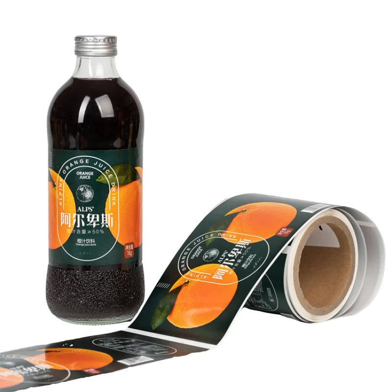 custom.Hot Offer Printing Personal Care Self-adhesive Roll Custom Waterproof Self Adhesive Paper Sticker  Stick Label
