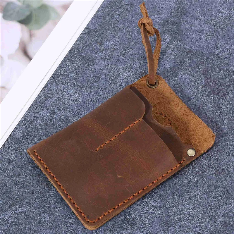 -A96Z 3X Handmade EDC Organizer Leather Sheath/ Organizer Slip Pouch Case For Flashlight/Multi-Tool/Knife/Pen