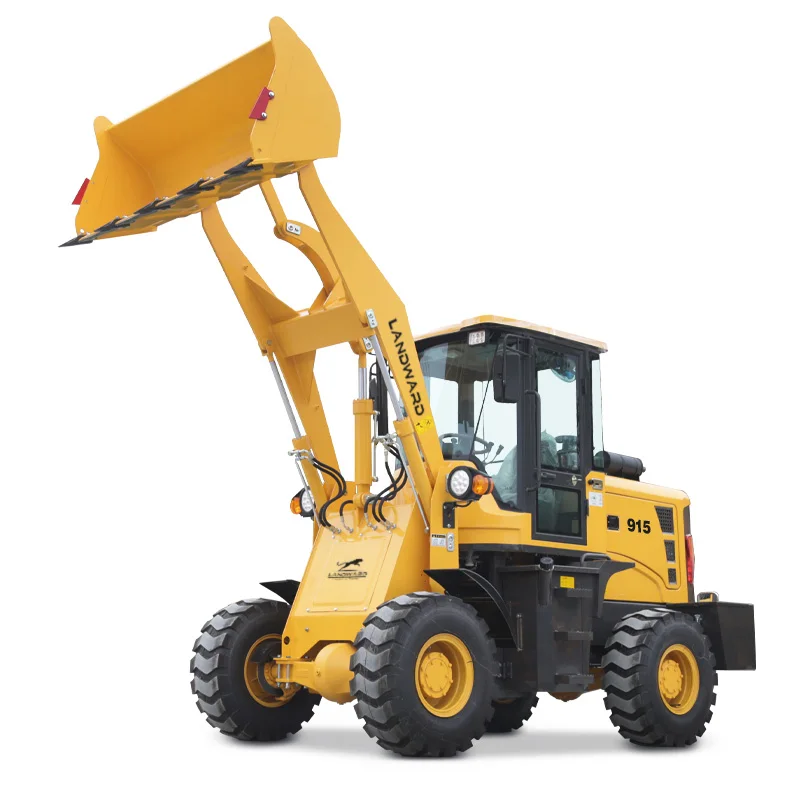 ที่กําหนดเองยุโรปการเกษตร Mini Loader มัลติฟังก์ชั่นไฮดรอลิก Telescopic Wheel Loader EPA 1 ตัน Mini Skid Steer Loader