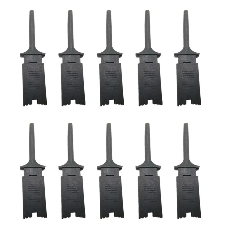 

10pcs/Set Flat SMD IC Test Hook 6 Colors Pin Clip Design PCB Probe Electronic Component Tool Component Inspection