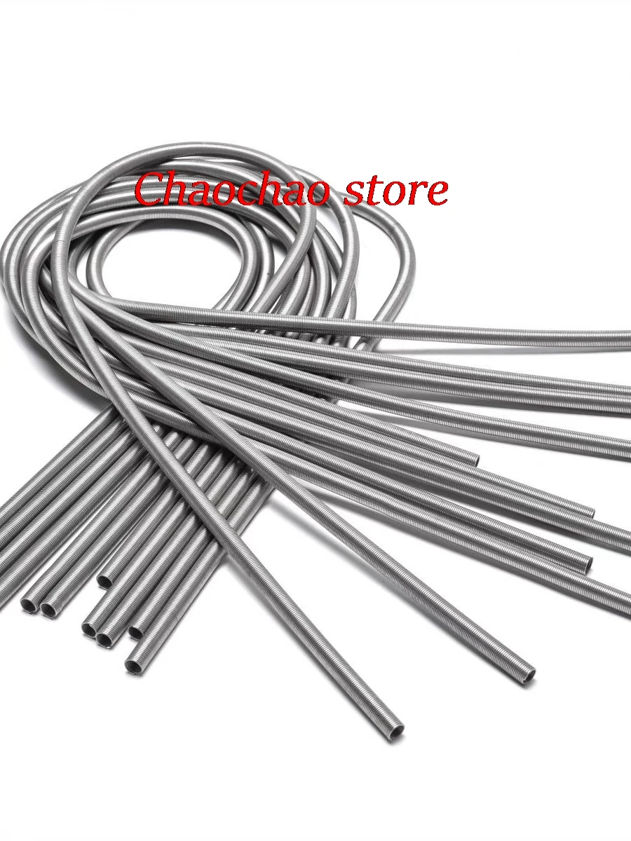 2PCS, Small Thin Long Flexible Tube Extension Compression Spring,0.7/0.8/1mm Wire Diameter*6/8/10/12/15mm Out Dia*1000mm Length