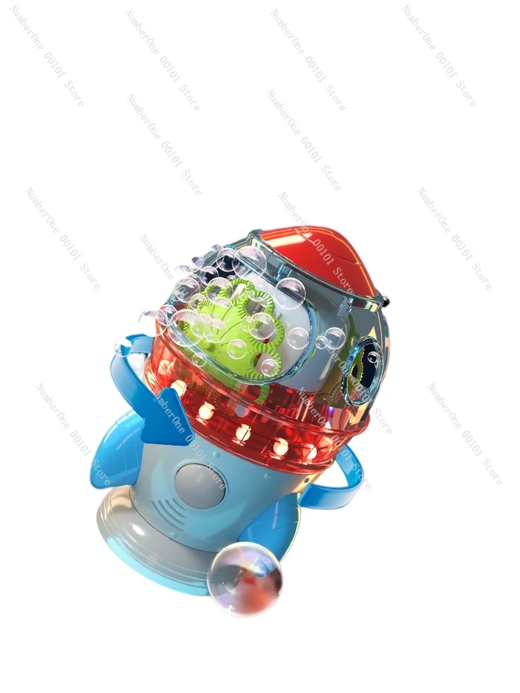 

Interstellar Bubble Rocket Bubble Machine Space Children Fully Automatic 2024 New