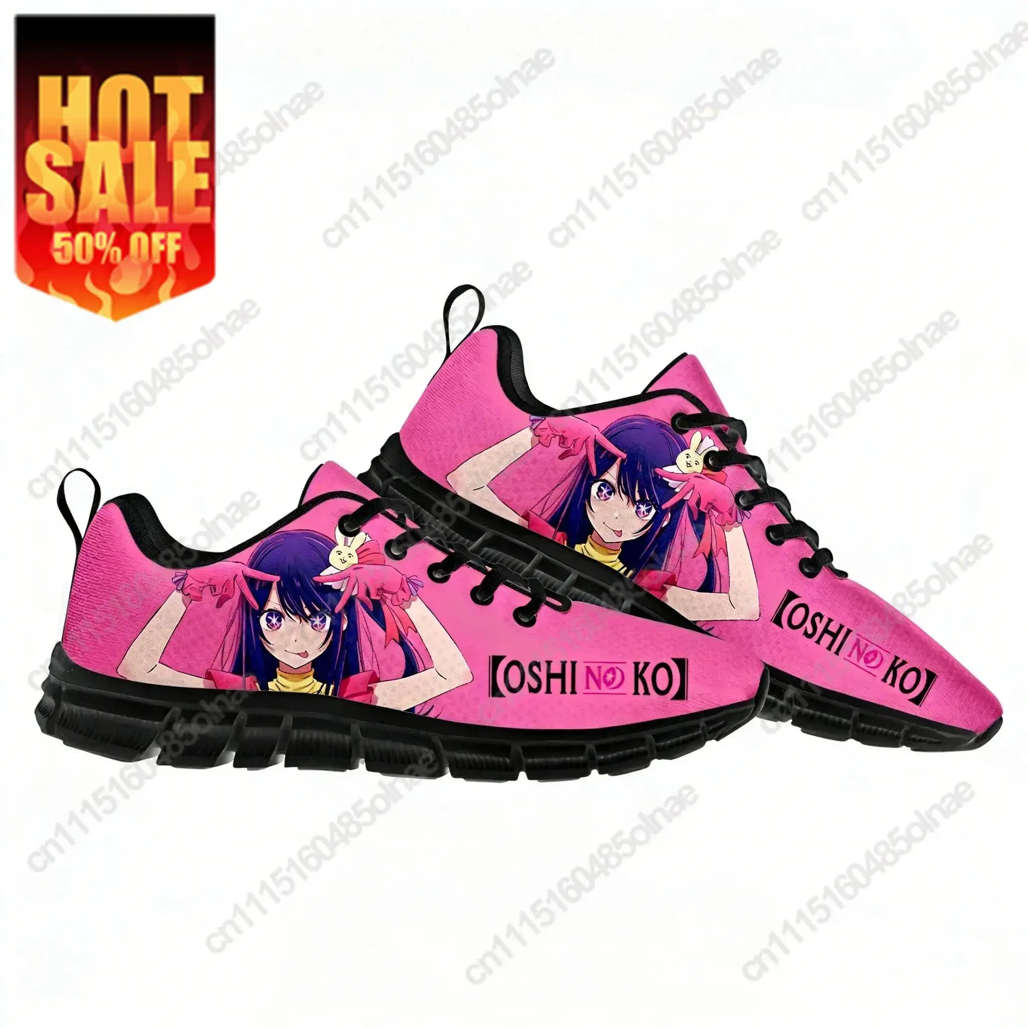 Oshi No Ko Sports Shoes Mens Womens Comfortable Sneakers Hoshino Ai High Quality Manga Anime Sneaker Custom Shoe