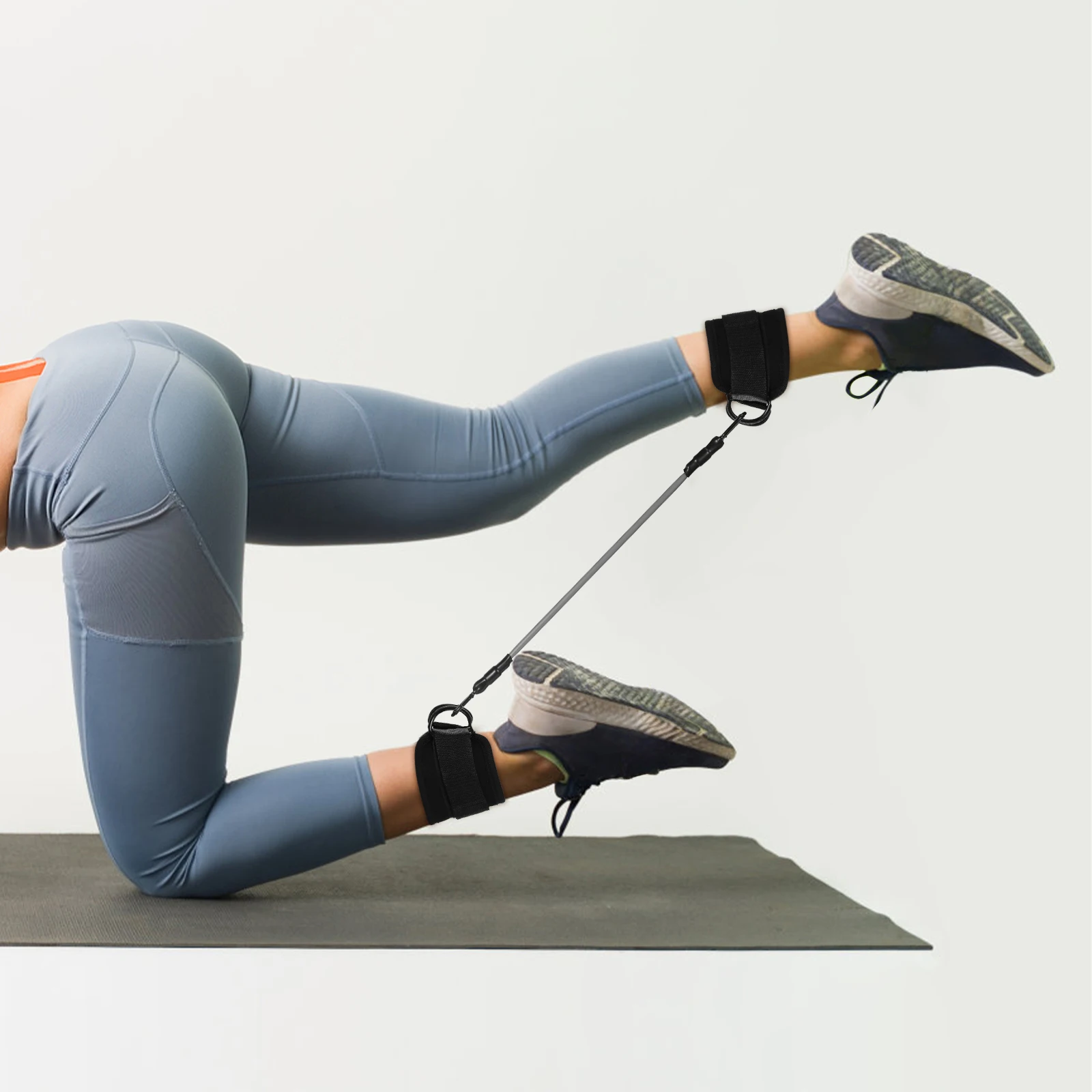 

Fitness Ankle Training Device Attachment for Cable Weights Support Resistance Bands Tpe