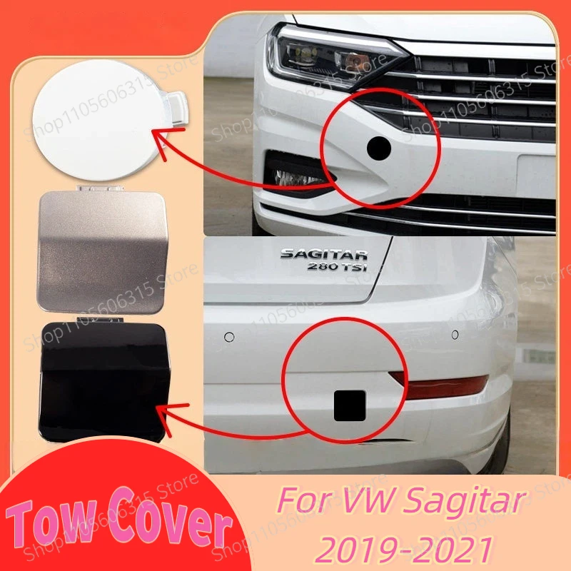 Applicable to 19-21 Volkswagen Sagitar trailer covers, front and rear bumpers, tow hooks, tow rope covers, small covers