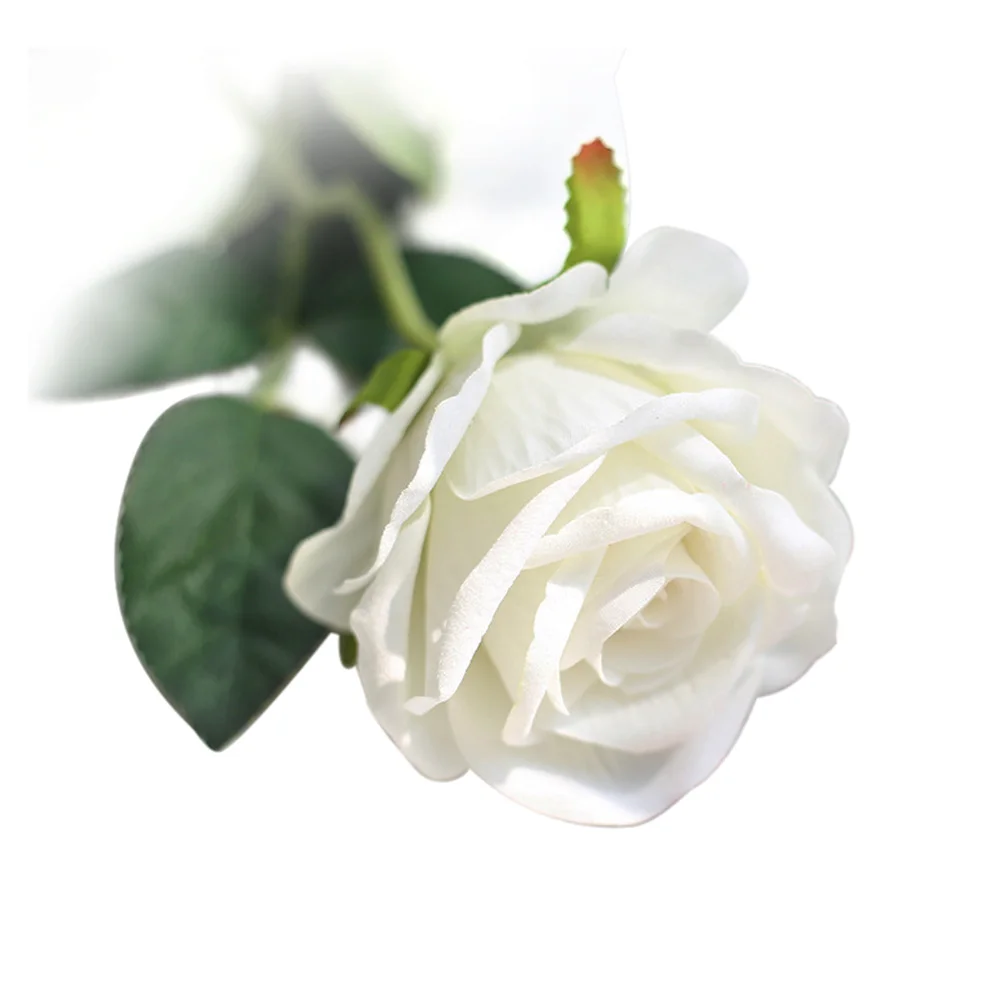 

Artificial Rose Flower Color Realistic Simulation Decor for Valentine's Day Wedding Home Party Decoration Fake Wedding