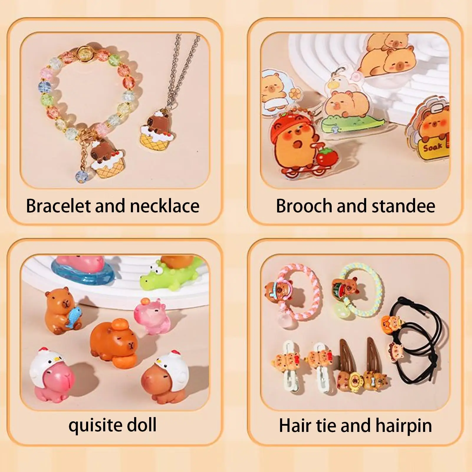 

Рождественский календарь обратного отсчета, украшение в виде капибары, мини-модель капибары, календарь обратного отсчета для мужчин, женщин, мальчиков и девочек, молодежи