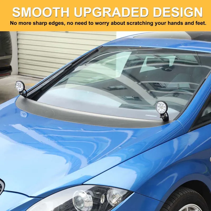 

Carbon Steel Car Led Light Bar Steel Bracket Light Holder Light Mounting Bracket For SEAT Leon MK2 2008-2012 Accessories