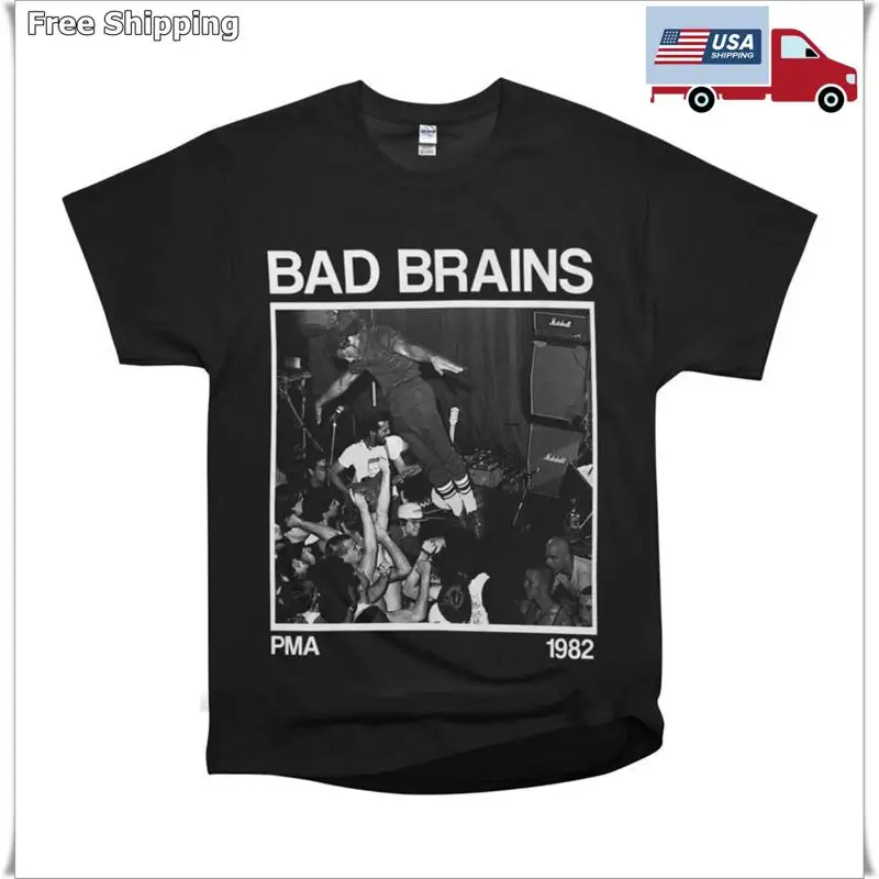 Bad Brains PMA Underground 1982 Concert Photo T-Shirt