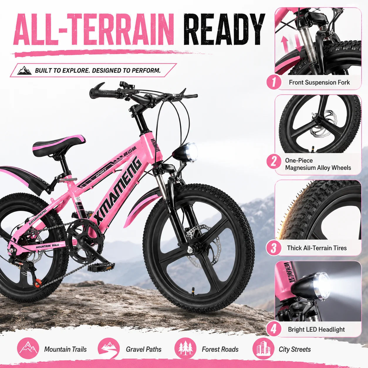 Çocuk Dağ Bisikleti 18 20 22 2 - Mountain Biking Youth incelemesi ve fiyatı