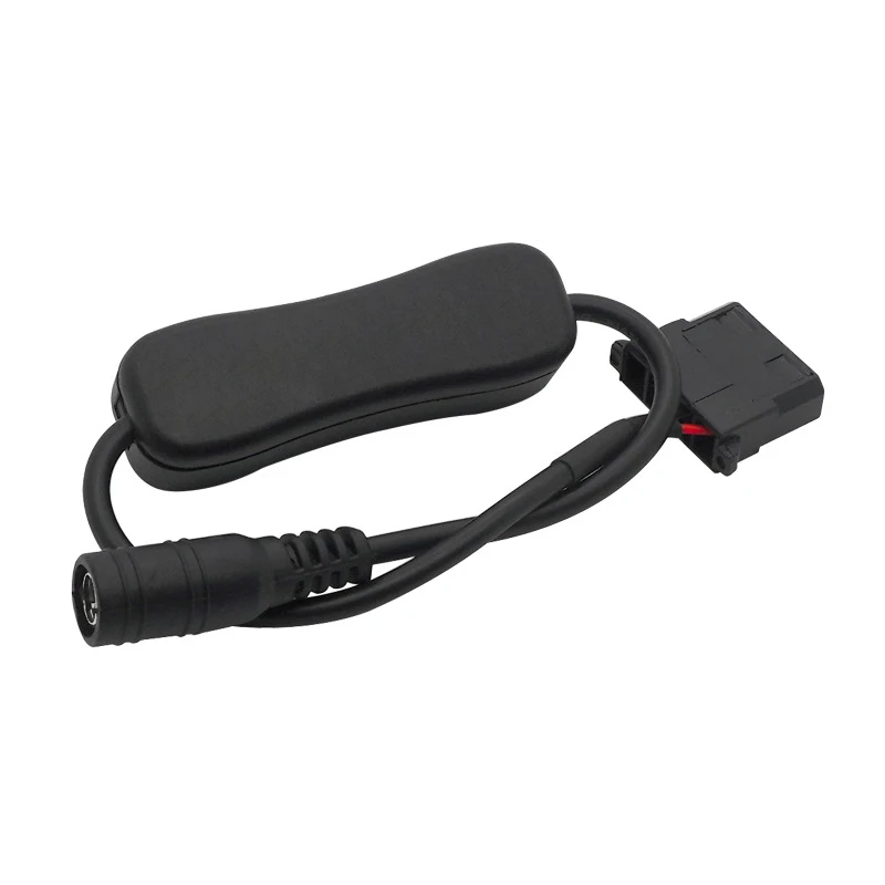 

1PCS DC 5521 to Molex 4 Pin Power Supply Adapter Cable with Switch for Computer fan Surveillance cameras routers