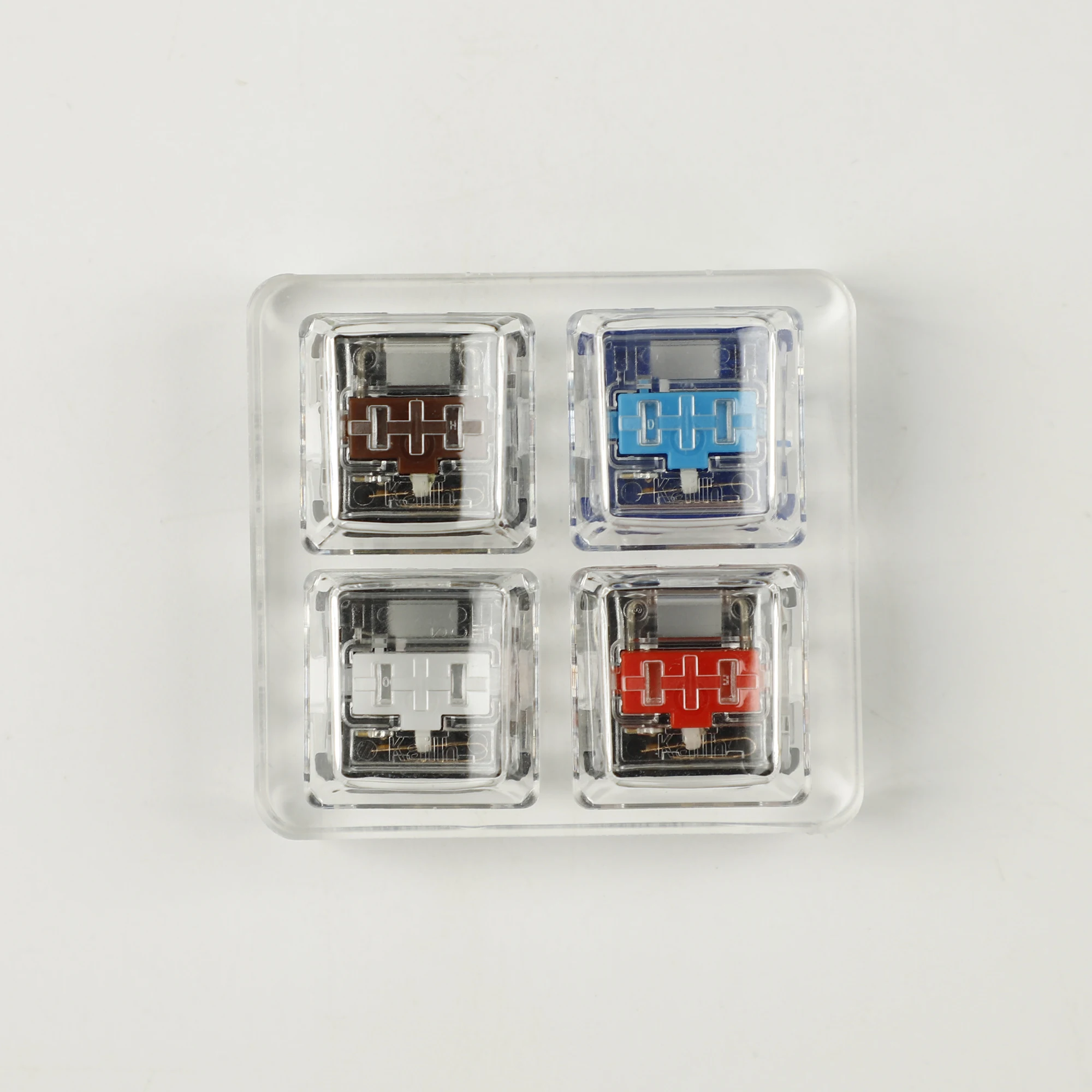 Switch Tester with Kailh Low Profile 1350 White Brown Red Blue Chocolate Switches