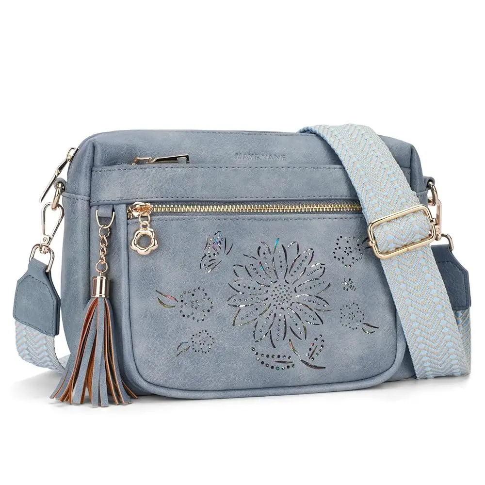 

Crossbody Bags for Women, Cross Body Purses Shoulder Handbags with Adjustable Strap