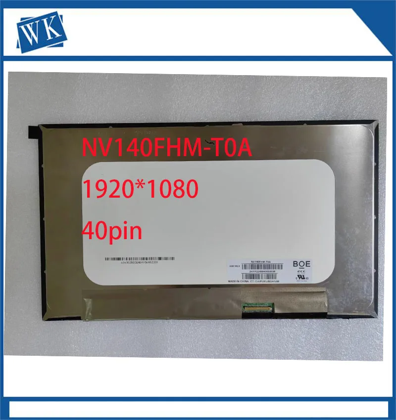 

14 ''LCD dokunmatik ekranlı sayısallaştırıcı for HP ProBook 440 G8 NV140FHM-T0A dokunmatik FHD 1920X1080